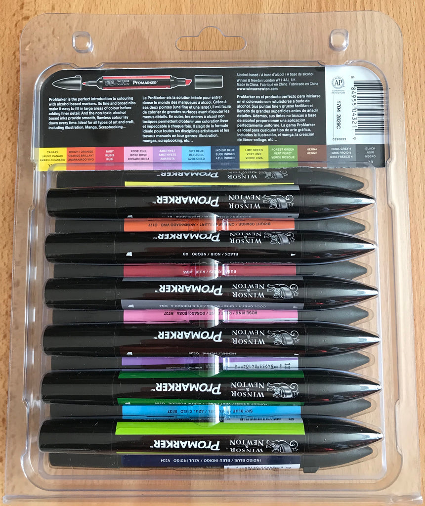 Winsor & Newton ProMarker - Set 1, Set of 13