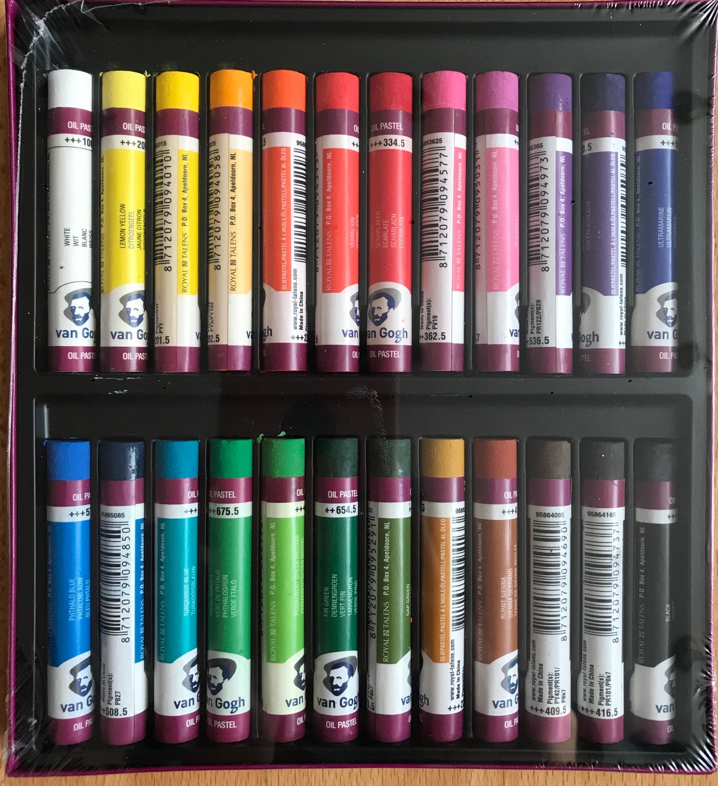 Royal Talens Van Gogh 24 Oil Pastels Set