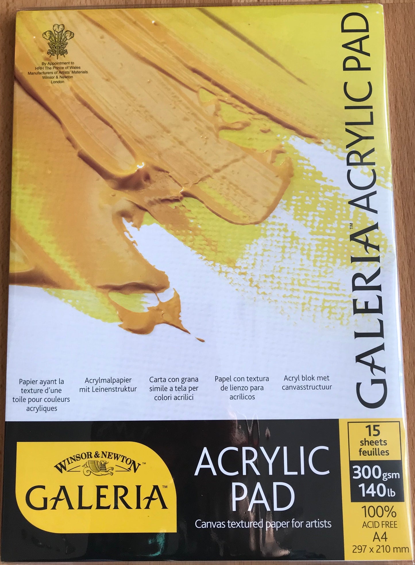 Winsor & Newton Galeria Acrylic A4 Paper Pad
