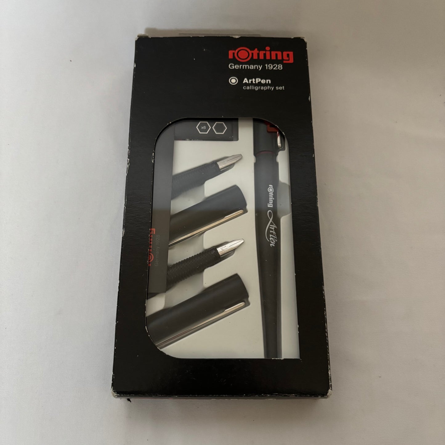 Rotring ArtPen Calligraphy Set (1 Pen, 3 Nibs)