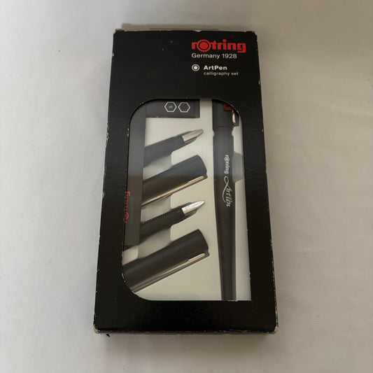 Rotring ArtPen Calligraphy Set (1 Pen, 3 Nibs)