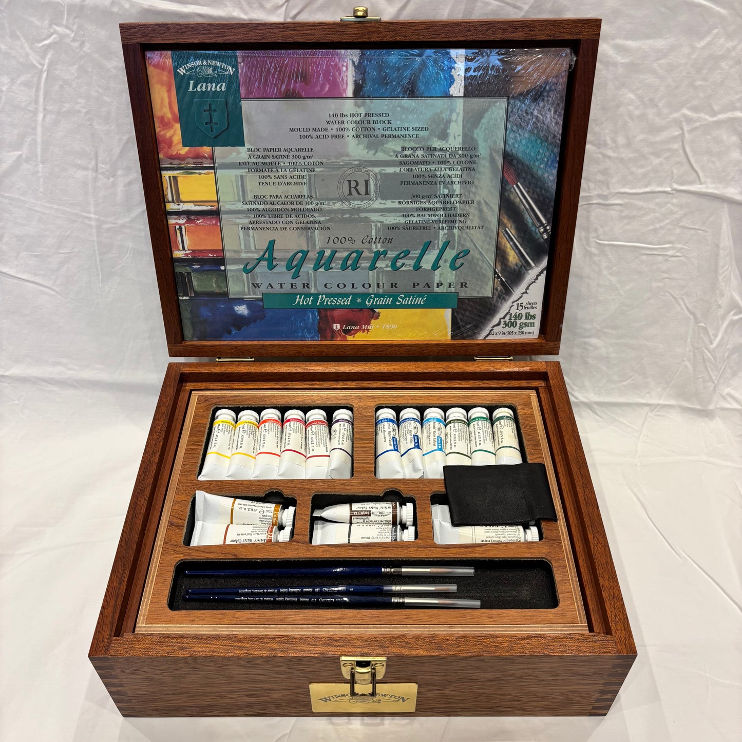 Winsor & Newton Richmond Artists' Watercolour Wooden Box (Original)