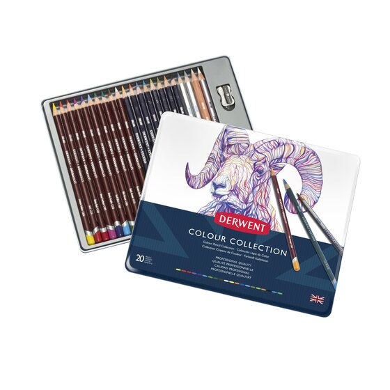 Derwent Colour Collection 24 Piece Tin