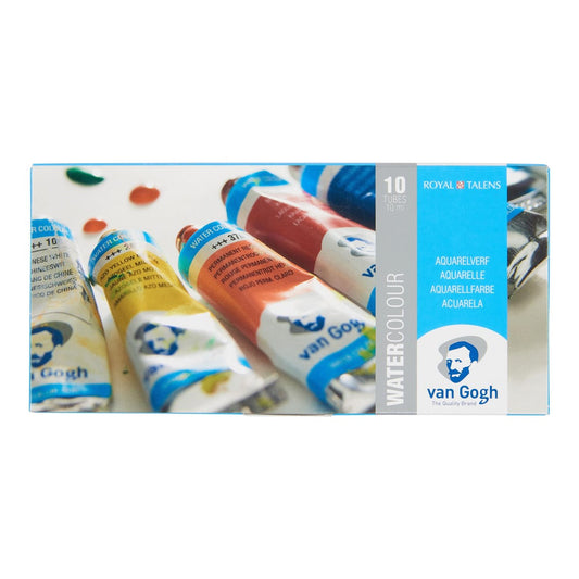 Royal Talens Van Gogh Watercolour set 10 x 10ml tubes