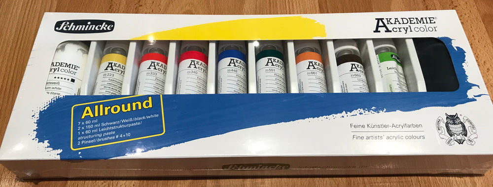 Schmincke Akademie Acryl Colour Assorted Set