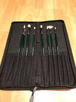 Winsor & Newton Oil Paint Brushes in Wallet Set