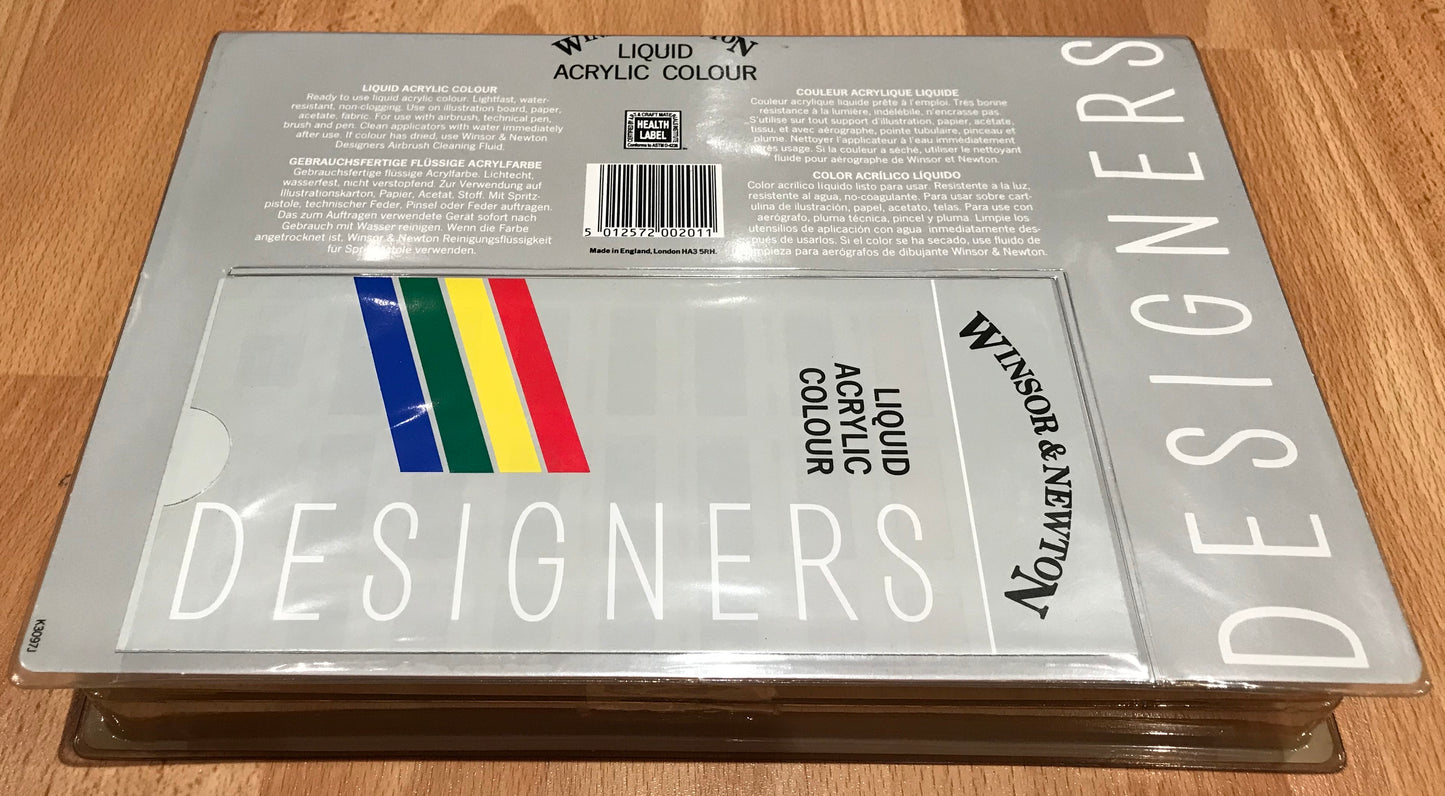 Winsor & Newton Liquid Acrylic Colour Designers Introductory Set