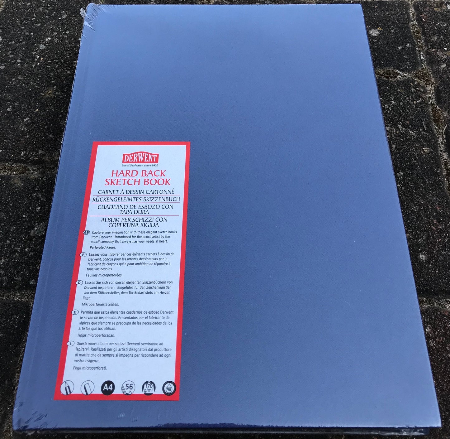 Derwent Hard Back Sketch Book