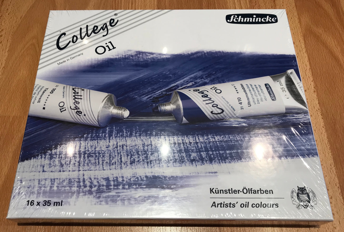 Schmincke College Oil Colour Set 16 x 35ml tubes