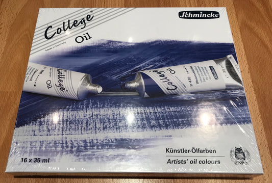 Schmincke College Oil Colour Set 16 x 35ml tubes