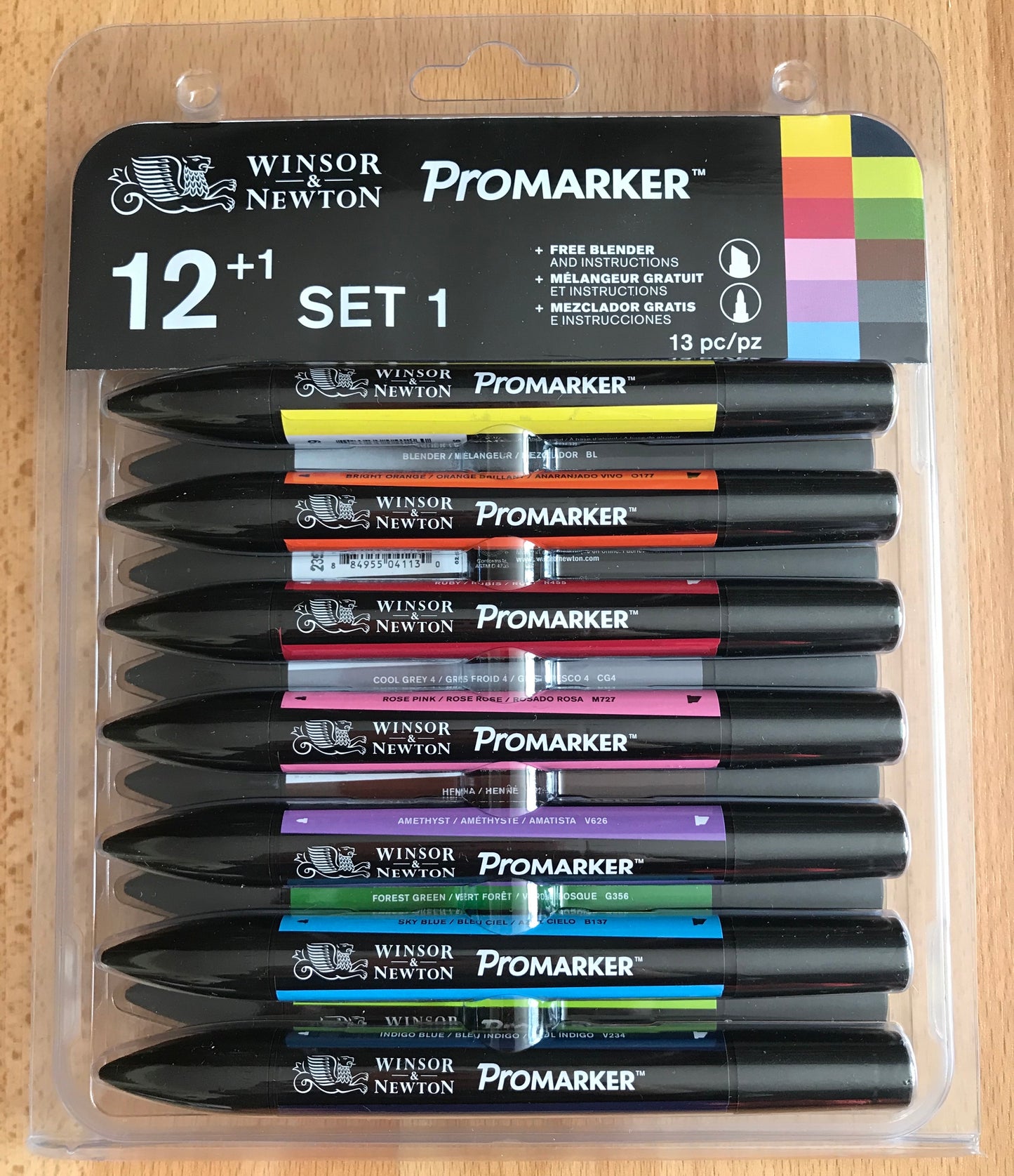 Winsor & Newton Promarkers 13 Piece Set