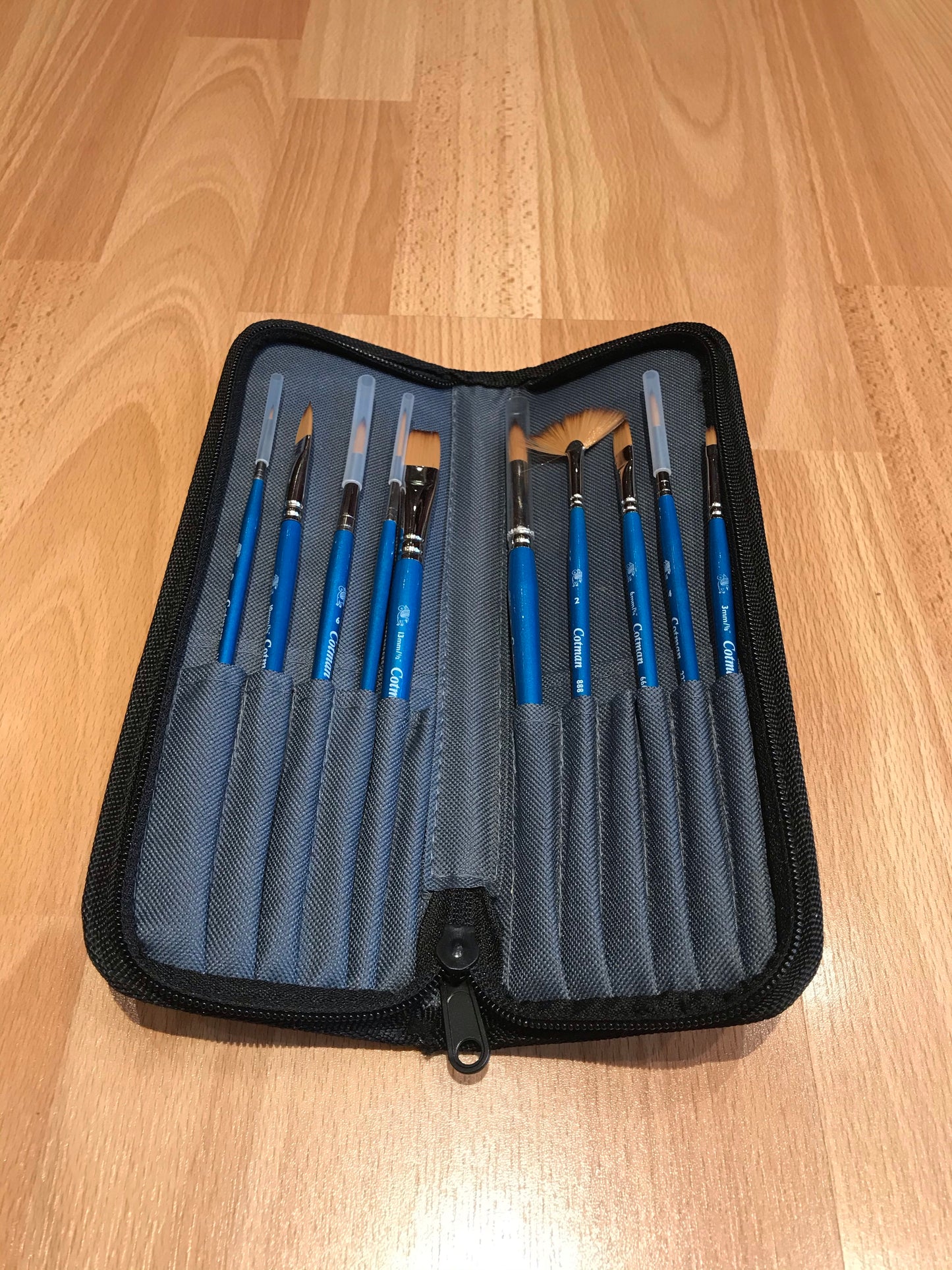 Winsor & Newton Cotman Watercolour Brushes in Wallet Set