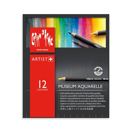 Caran d'Ache Museum Aquarell Set of 12 Pencils